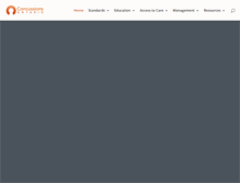 Tablet Screenshot of concussionsontario.org